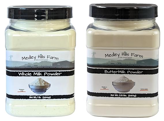 Whole Milk Powder & Buttermilk Powder - Bundle