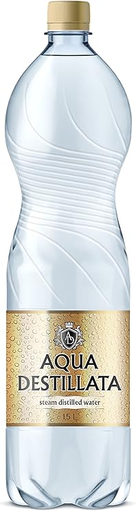DISTILLED WATER 1,5 L (1500ml)/ 100% Pure Steam Distilled Water/TDS 000 PPM/BPA FREE