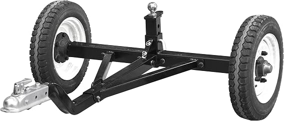Tow Tuff TMD-1200ATV Weight Distributing Adjustable Trailer Dolly, 1200 lb