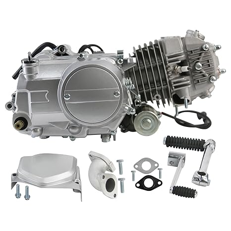 ZARKO 140cc 4-Stroke Racing Engine Motor with Manual Clutch Electric Start, Horizontal Pit Dirt Bike Engine for CRF50 CRF70 XR50 XR70 Z50 CT70 ATC70 Monkey SSR125 Taotao Coolster DB14 DB17