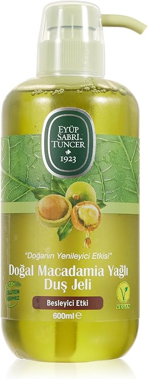 Eyüp Sabri Tuncer Doğal Macadamia Yağli Duş Jeli (600 Ml)