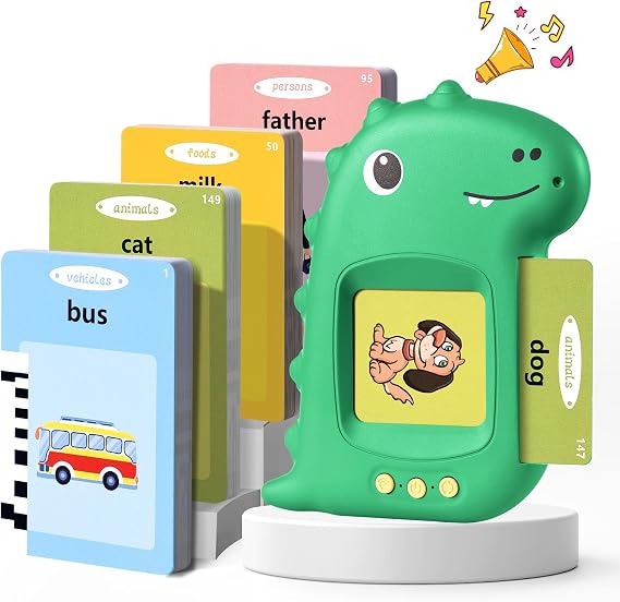 Talking Flash Cards for Toddler Learning Toys for 3 4 5 Year Old Boys Girls