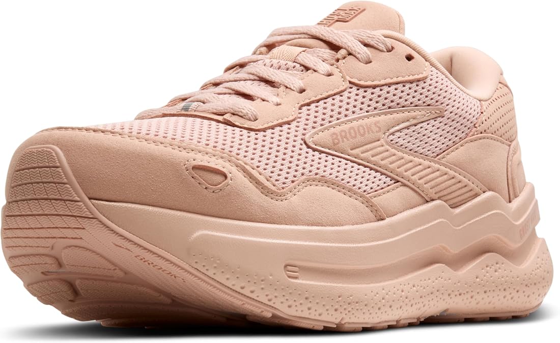 Brooks Women's Ghost Max Suede/Leather Neutral Running & Walking Shoe