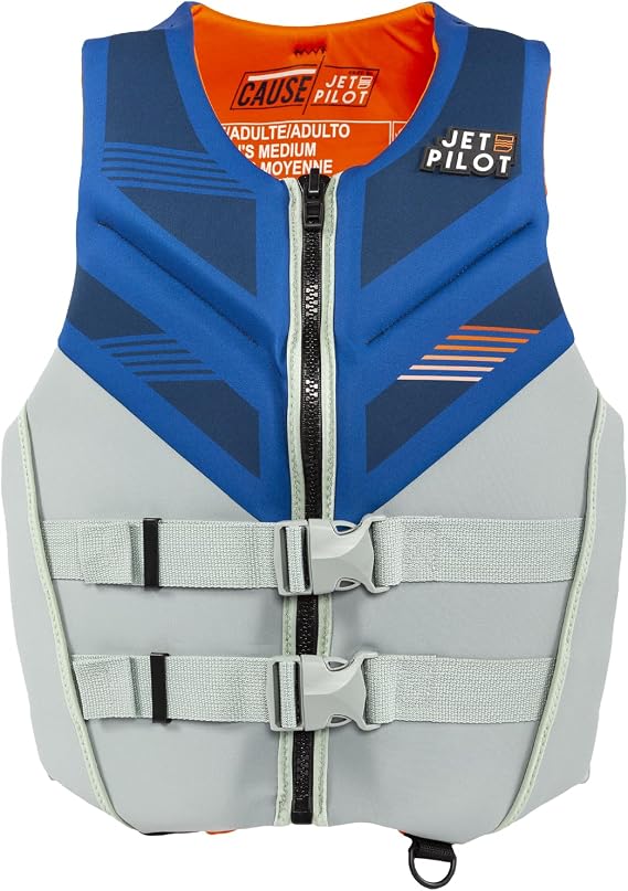 Jetpilot Cause Neoprene Coast Guard Approved Life Jacket PFD