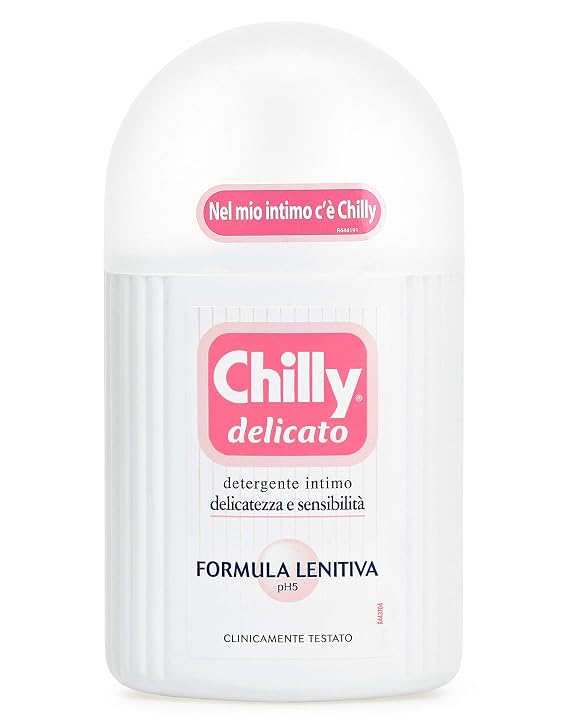 Chilly:Formula Lenitiva Lenitive Formula Delicate Intimate Cleanser 6.76 Fluid Ounce 200ml Package [ Italian Import ]
