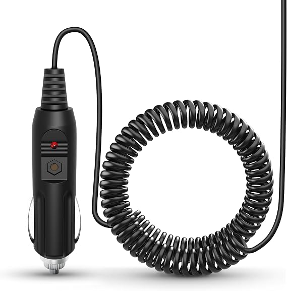 Car DC Adapter Compatible with Sunforce 40 Million Candlepower HID Spotlight Lantern Auto