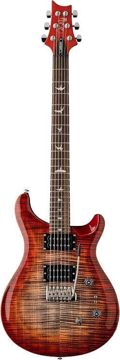 PRS SE Custom 24-08, Charcoal Cherry Burst