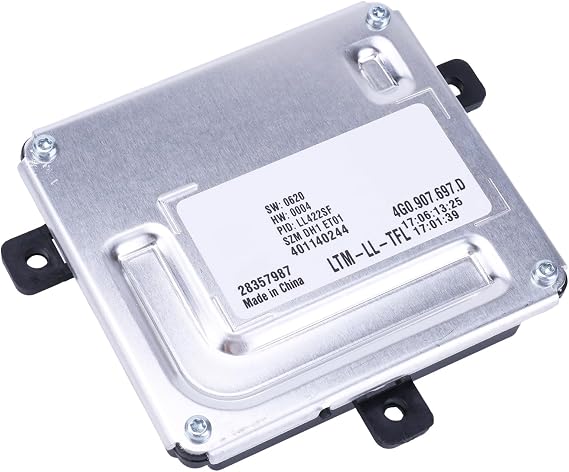 Daytime Running Light Control Module for Audi A1 A3 A4 A5 A6 A8 Q3 Q5 for VW Touareg for Skoda Octavia Yeti Xenon Headlight DRL Control Unit Replaces 4G0907697D 401140244 499329883 28357987