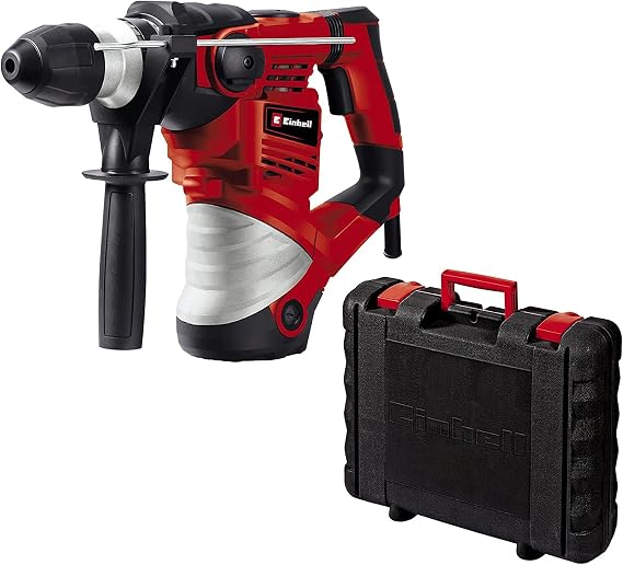 Einhell Kırıcı Delici TC-RH 1600 4258478 | 1600 W | 4 J | SDS-Plus | betonda 32 mm delme kapasitesi | pnömatik darbe mekanizması | 4 işlev