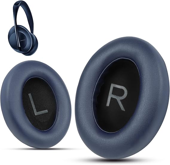 Krone Kalpasmos Premium Ear Pads for Bose 700 Noise Cancelling Headphones, Bose Noise Cancelling Headphones 700 NC700 Replacement Ear Cushion, Moonlight Blue