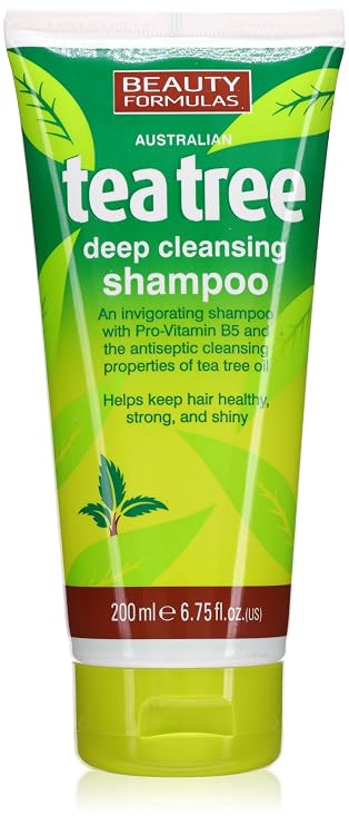 Beauty Formulas Australian Tea Tree Deep Cleansing Shampoo