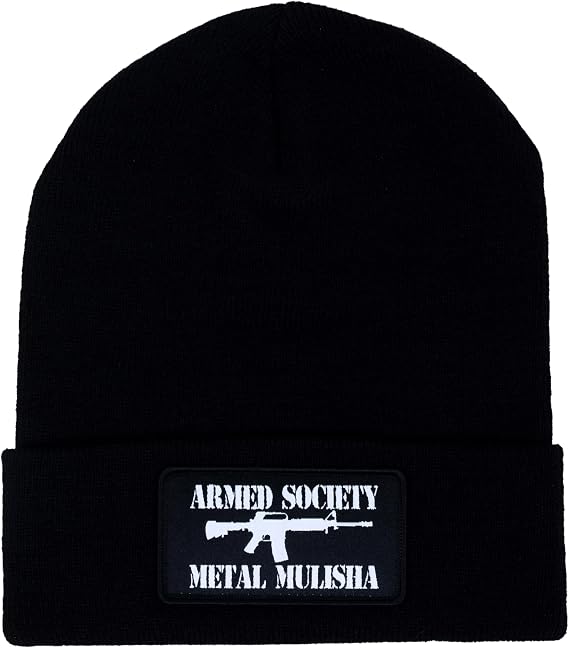 Metal Mulisha Armed Work Beanie, Black