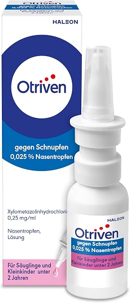 Otriven geg. Schnupfen 0025 % 10ml Nasentropfen für Babys & Kleinkinder