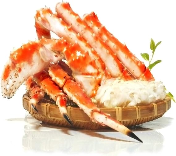 King Crab Foot, Natural Boile, Cod Crab, Extra Large, 0.9 gal 3 L, Selected Good Quality, 2.2 lbs 1 kg, 1 Shoulder Pack, Gift Pack