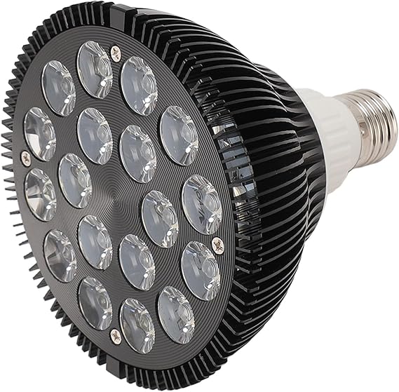 Dpofirs 18W Saltwater Aquarium Light, Refugium Light, Full Spectrum Aquarium Light LED Reef Lights for Marine Turtle