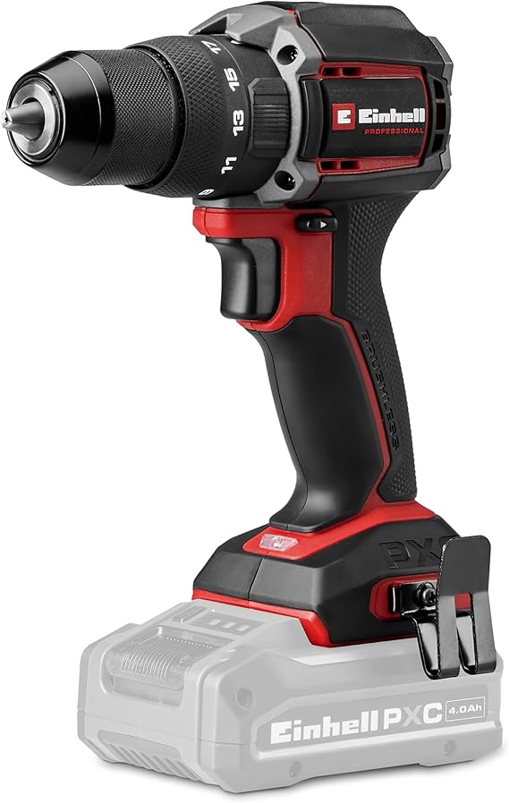 Einhell Profesyonel TP-CD 18/70-C Li-i BL - Solo Akülü Darbeli Vidalama Power X-Change (18 V, kömürsüz, 70 Nm, geri tepme önleyici, 13 mm matkap ucu, 2 hız seçeneği, akü teslimata dahil değil)