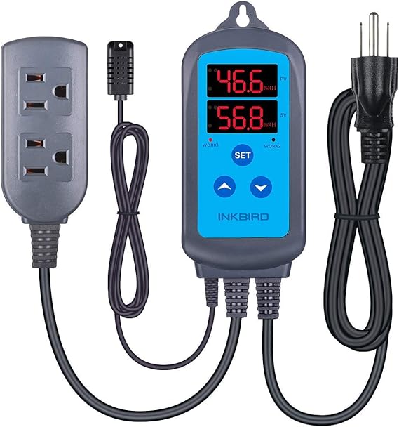 Inkbird Humidity Controller IHC200 Humidistat for Mushroom Greenhouse