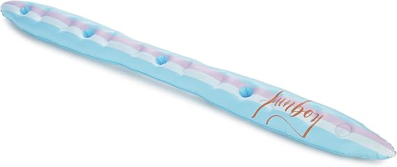 FUNBOY Winter Fun Inflatable ShotSki Drink Holder, Blu Retro