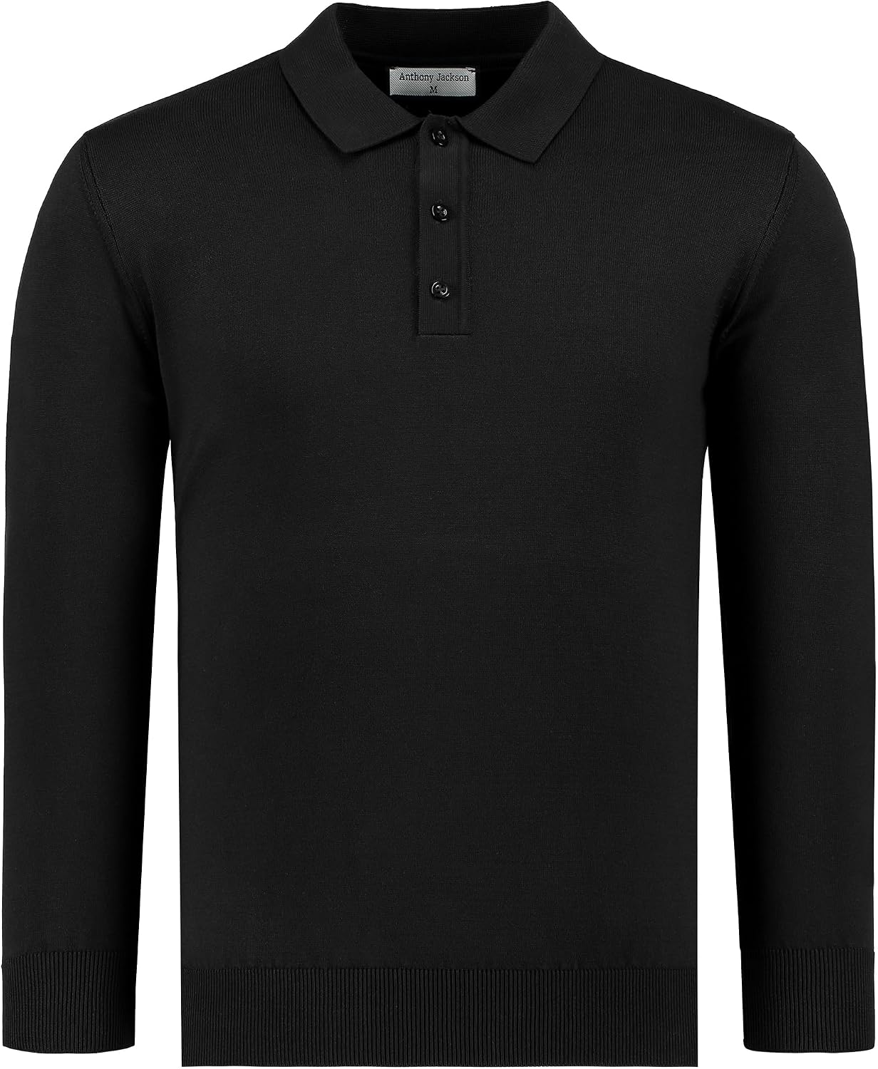 Anthony Jackson Premium Mens Polo Neck Knitwear Sweater Massimiliano