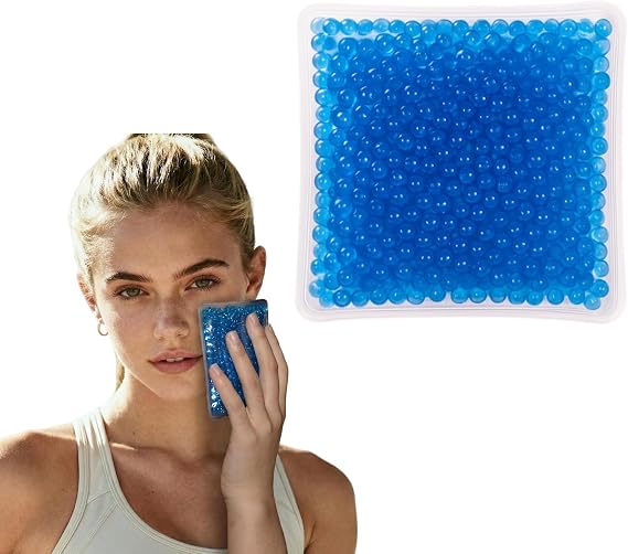 Small Gel Ice Pack Cold Packs for Injuries and Everyday Relief, Gel Ice Packs Reusable for Sore Areas Soft Flexible Ice Pack Reusable Design for Targeted Cooling Therapy and Convenience