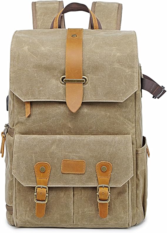 Camera Backpack Bag Big Outdoor Backpack, Travel Backpack- Professional DSLR Camera Bag with Waterproof Rain Cover Laptop Compartment Photograhy Backpack Case