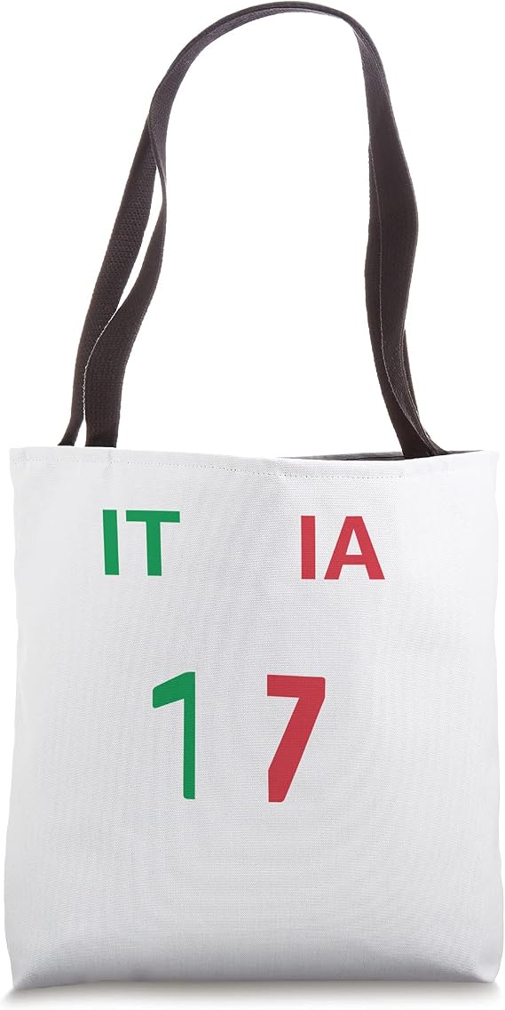 Flag Italia Tote Bag