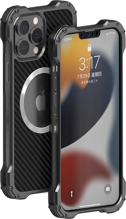 iPhone 15 Pro Max Case Shockproof Cover Heavy Duty Metal Aluminum Alloy Cool Aluminum Bumper for iphone 15 pro max promax bumper case for men outdoor drop proof luxury smartphone case