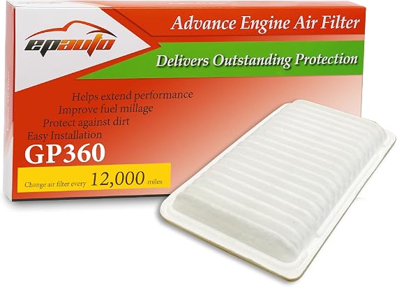 EPAuto GP360 (CA9360) Engine Air Filter Replacement for Toyota and Lexus