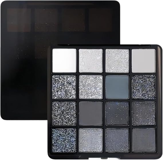16 Shade Smo-key Eye Eyeshadow Palette,Blendable Eye Makeup