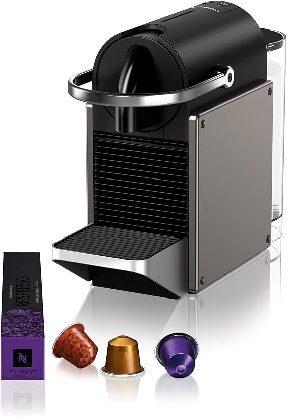 Nespresso C62 Pixie Kahve Makinesi,Titan