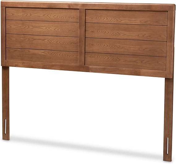 Baxton Studio Headboards, Queen, Ash Walnut