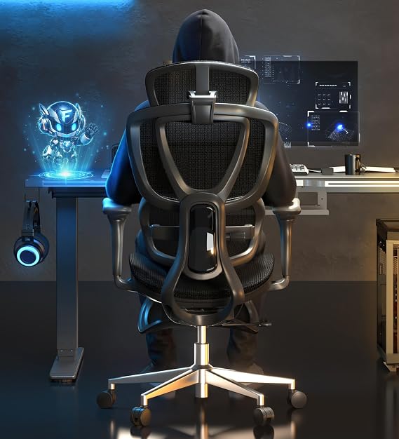 FLEXISPOT Sentinel Premium Ergonomic Gaming Chair Charcoal