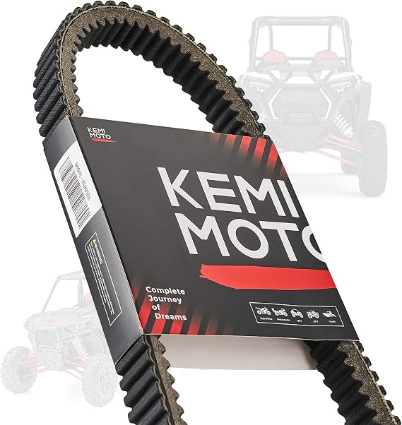 KEMIMOTO Heavy Duty Carbon Drive Belt Compatible with Polaris RZR XP 1000