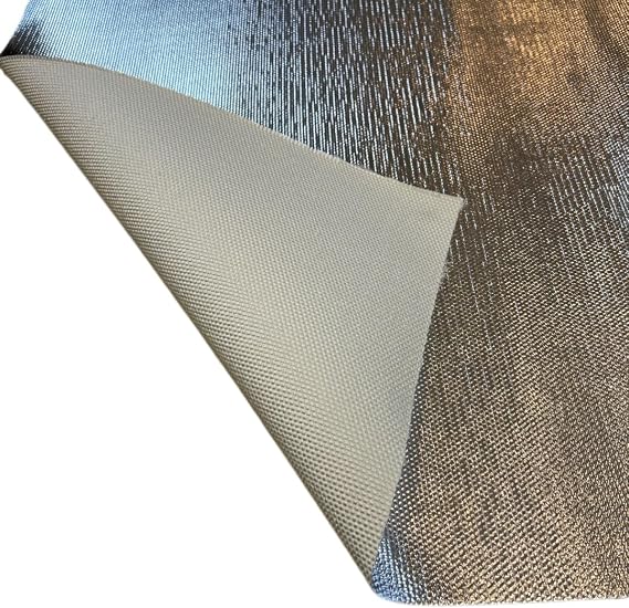 High Temperature Header/Exhaust Wrap Heat Aluminized Shielding Mat 36" X 36" - Thermal Zero