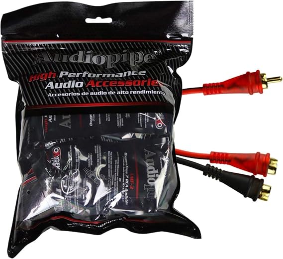 Audiopipe Female to 2M Cable - 10pcs per Bag