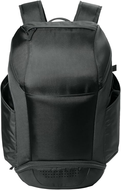 SPORT-TEK Unisex Club Rec Pack | Laptop Bag for Women & Men, Water Resistant Finish & Ventilated Shoe Compartment
