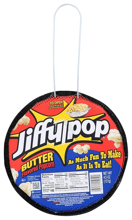 Jiffy Pop Butter Popcorn - 4.5 oz
