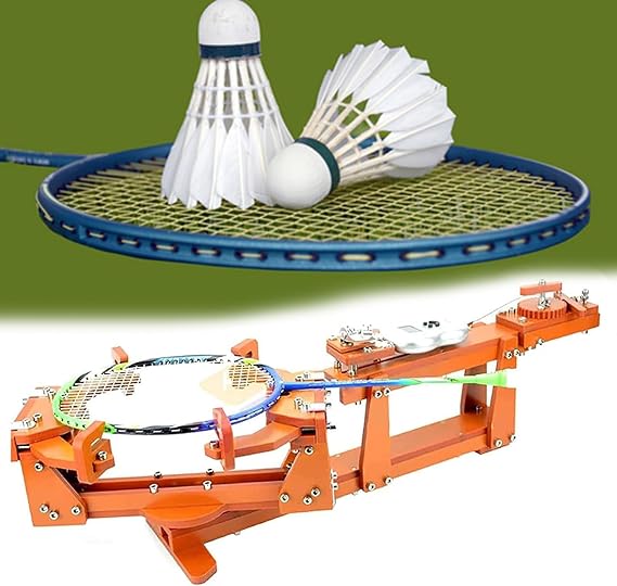 Tennis Racquet Stringing Machine: Tabletop Racket String Machine with Accessories - Tennis, Squash and Badminton Racket Stringer