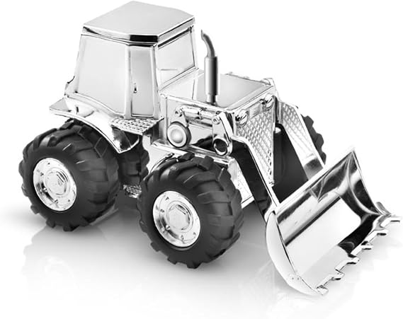 Zilverstad - Moneybox Tractor Silver Plated