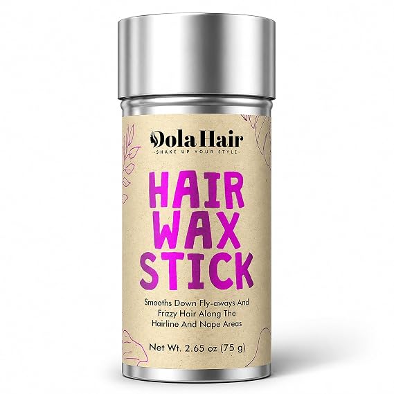 Dolahair Hair Wax Stick - Flyaway Control Styling Pomade for Kids, Women