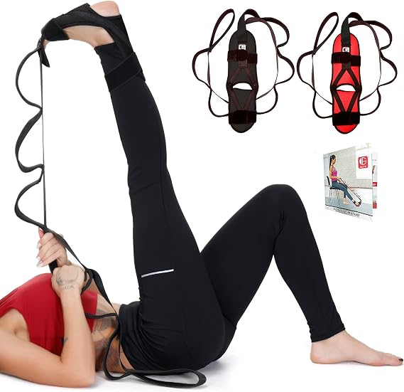 Cervical Neck Traction Device with Foot Stretcher