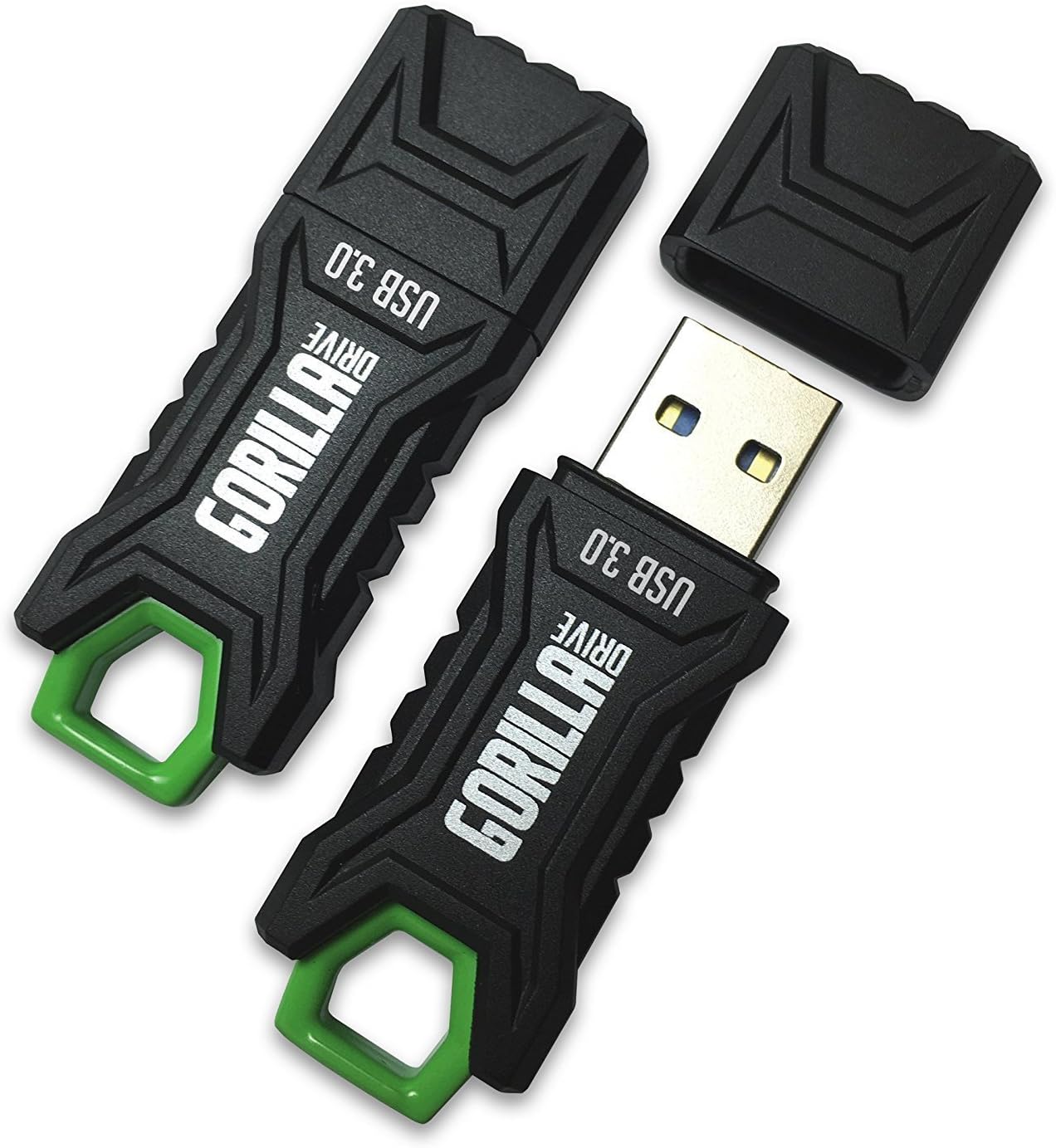 3.0 Ruggedized 128GB USB Flash Drive 2-Pack