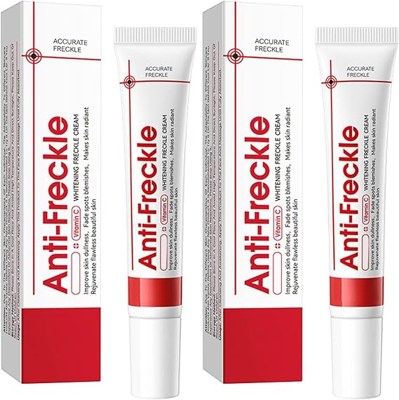 Freckle Removal Cream, Dark Spot Remover for Face, Pigmentation Removal Cream for Face, Improve Skin Dullness, Fade Spots Blemishes (20g, 2)