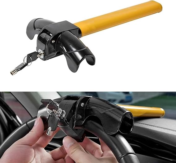Car Steering Wheel Lock, Anti-Theft Steering Wheel Lock Security Tool, Compatible with BESTUNE T77 T99 E01 X6 T90 PHEV E311,Type A