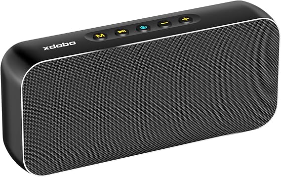 xdobo Luxe Portable Bluetooth Speaker, 60W, 8 Hours Playtime, Type-C Charging(Black)