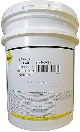 Sakrete Leak Stopper Hydraulic Cement - 50 lb.