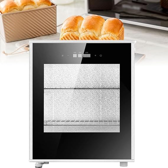 Electric Dough Proofer Machine - 40L Home Bread Proofing Box with Humidity and Temperature Control, Professional Bread Fermenter High Efficiency Household