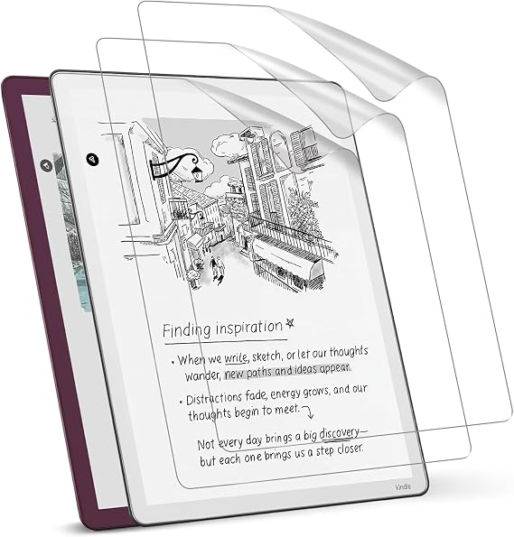 CoBak 3 Pack Anti-Glare Matte Screen Protector for 11" Kindle Scribe 3rd Generation 2025, Kindle Scribe Colorsoft - High Clarity, Fingerprint Resistant, Anti-Bubble PET Film