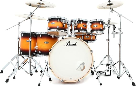 Pearl Decade Maple Shell Pack - 7 Pieces - Classic Satin Amburst