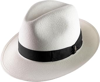 Borsalino Dolce Trilby Hat Size 56 Cm Black